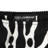 Black White Zebra Print Slip Briefs Underwear