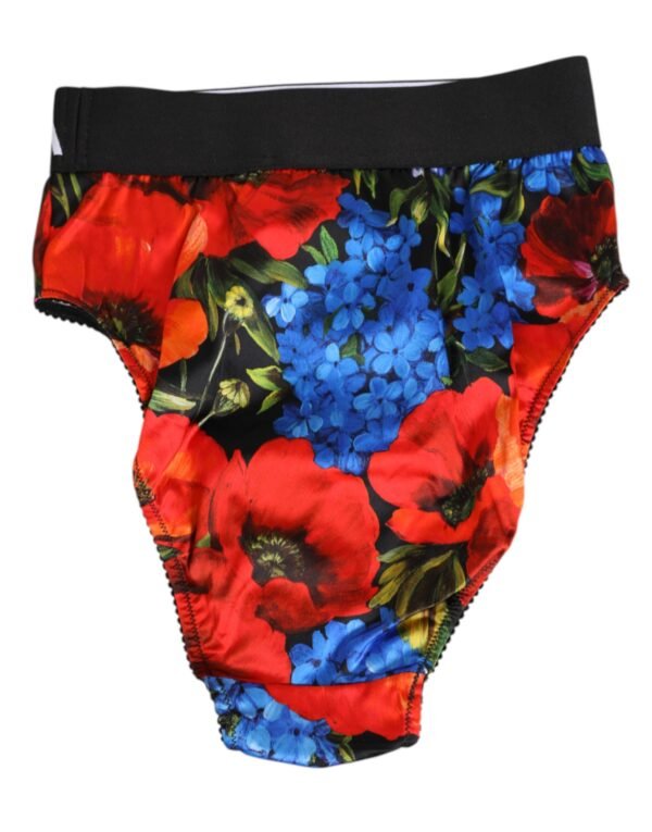 9085740.jpeg Multicolor Floral Print High Waist Panty Underwear