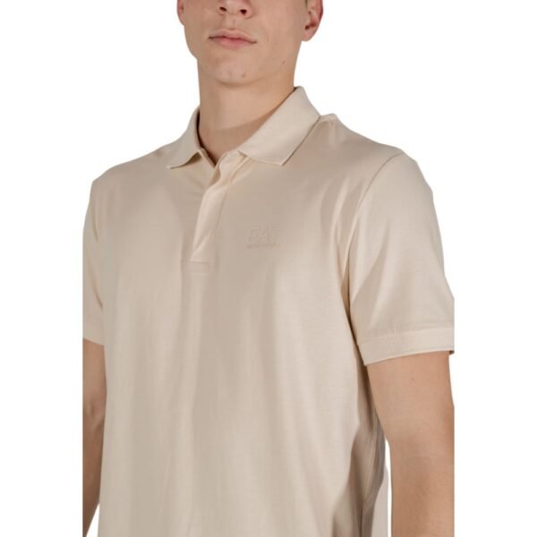 Beige Cotton Polo Shirt