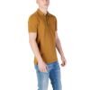 Bronze Cotton Polo Shirt