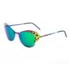 Multicolor Metal Sunglasses