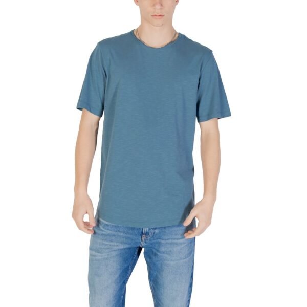 Blue Cotton T-Shirt