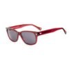 Red Acetate Sunglasses