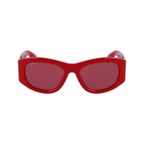 Red Acetate Sunglasses
