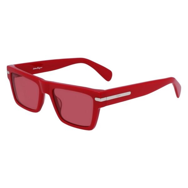 Red Acetate Sunglasses
