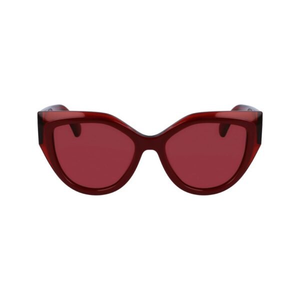 Red Acetate Sunglasses
