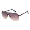 Brown Metal Sunglasses