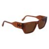 Brown Injected Sunglasses