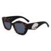 Brown Acetate Sunglasses
