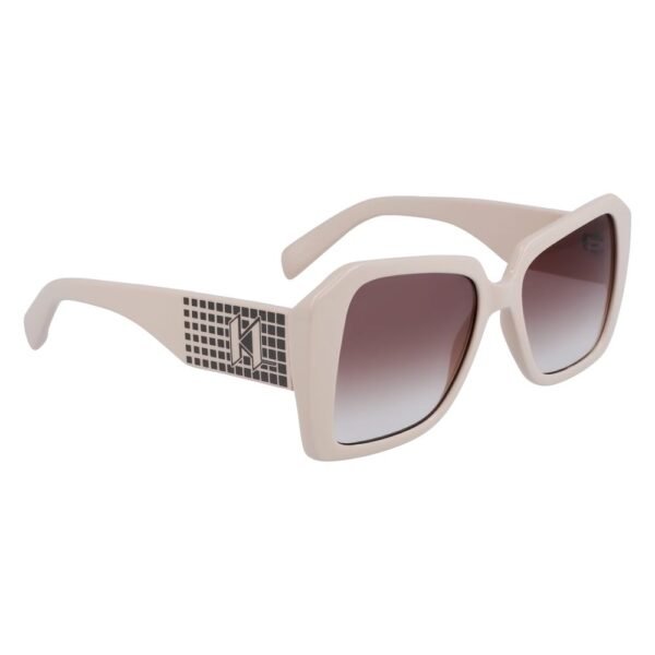 White Injected Sunglasses