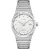 Gray Stainless Steel Dress Watch