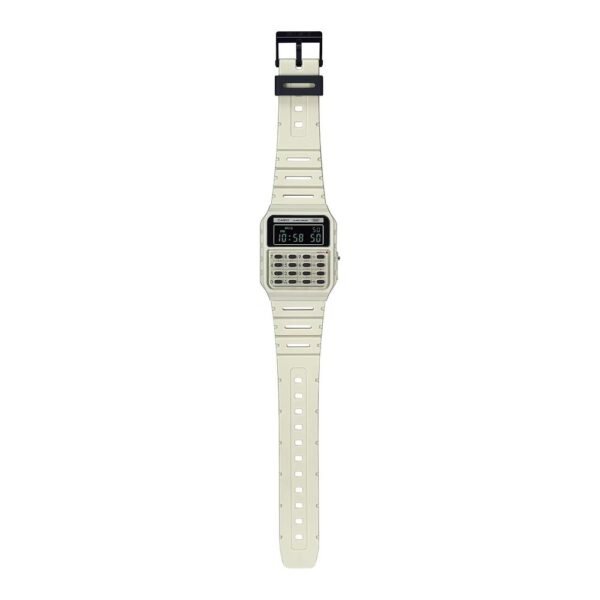 Beige Resin Digital Watch