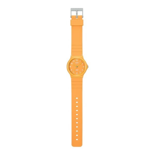 Orange Resin Sport Watch
