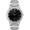Gray Stainless Steel Dress Watch