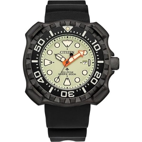Black Polyethylene Sport Watch