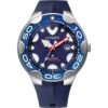 Blue Resin Sport Watch