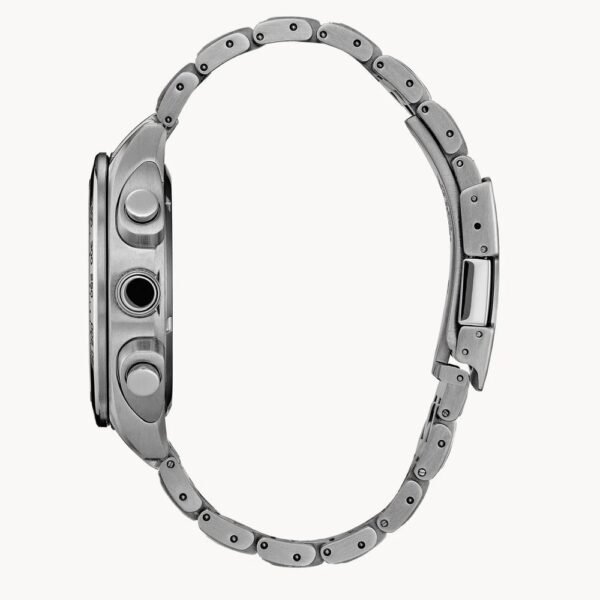 Gray Stainless Steel Bracelet Watch