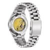 Gray Stainless Steel Dress Watch