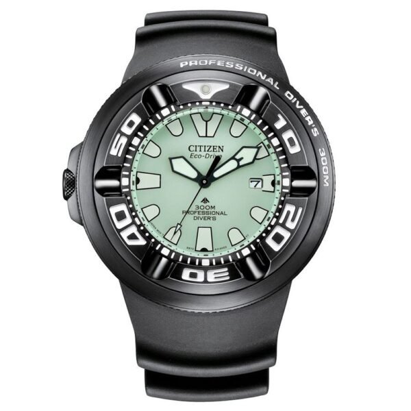Black Rubber Sport Watch