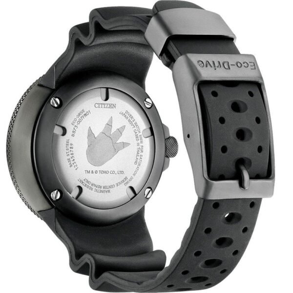 Black Rubber Sport Watch