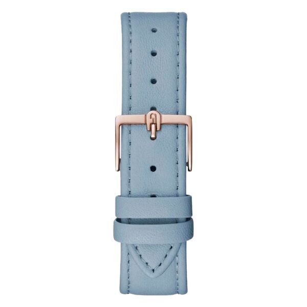 Blue Leather Dress Watch