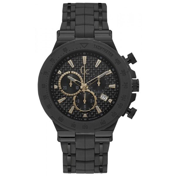 Black Stainless Steel Sport Watch