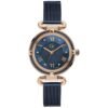 Blue Stainless Steel Dress Watch