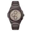 Gray Stainless Steel Dress Watch