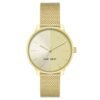 Gold Stainless Steel Bracelet Watch