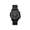 Black Stainless Steel Dress Watch