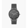 Gray Stainless Steel Dress Watch