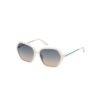 White Resin Sunglasses