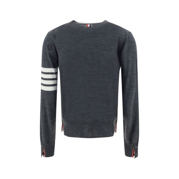 9836710.jpeg Gray Fleece Wool Polo Shirt