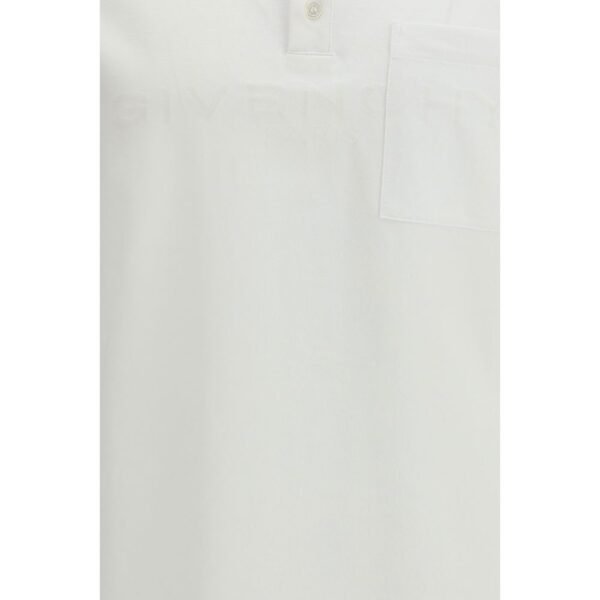 White Cotton Polo Shirt