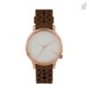 Brown Leather Dress Watch