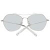 Gray Metal Sunglasses