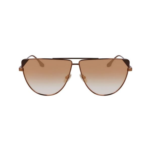 Brown Metal Sunglasses