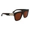9882114.jpeg Brown Acetate Sunglasses