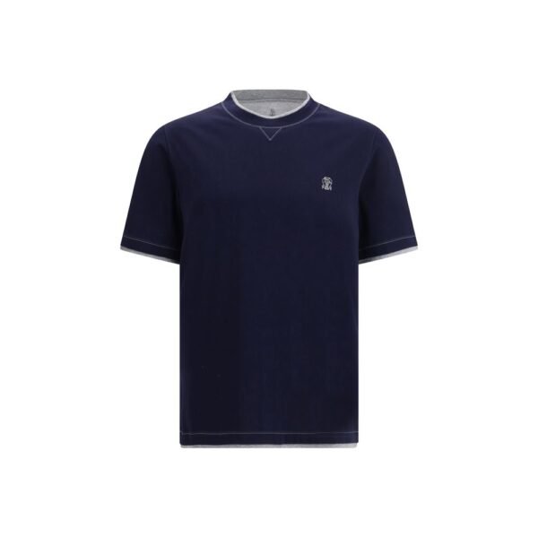 Blue Cotton T-Shirt