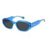 Blue Plastic Sunglasses