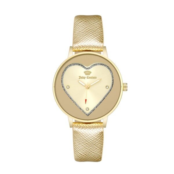 Gold Plastic Dress Watch