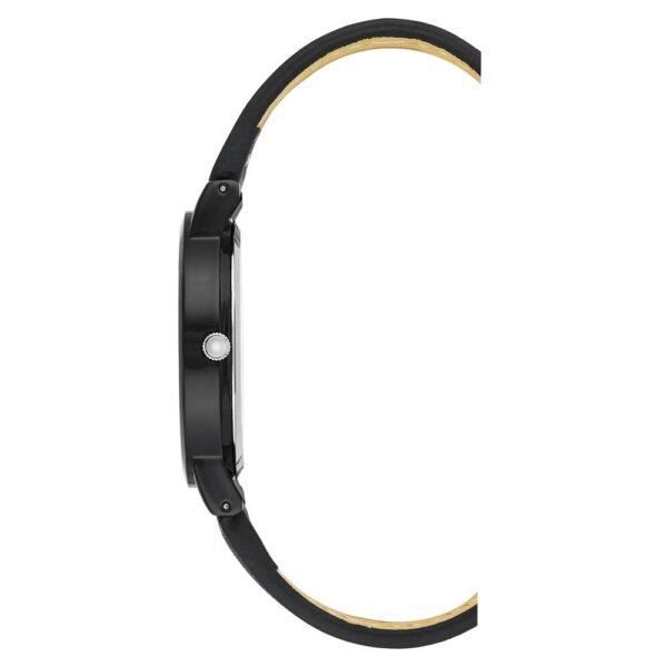 Black Plastic Dress Watch