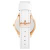 White Plastic Dress Watch