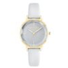 White Plastic Dress Watch