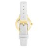 White Plastic Dress Watch