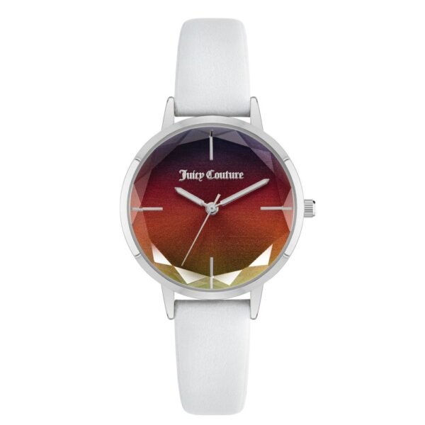 White Plastic Dress Watch
