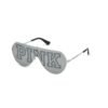 Gray Metal Sunglasses