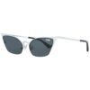 White Metal Sunglasses