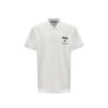 White Cotton Polo Shirt