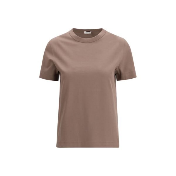 Brown Cotton T-Shirt